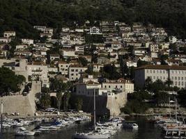 la ciudad de dubrovnik en croacia foto