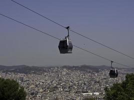 The city of Barcelona in spain photo