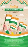 India Independence Day Concept vector