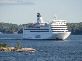 the baltic sea near Stockholm photo