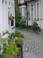 the city of Eckernfoerde at the baltic sea photo