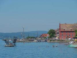 Meersburg at the lake constance in germany photo