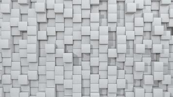white color Squares background loop video
