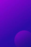 Dark blue and purple abstract background with big circle. suitable for mobile app background. vector