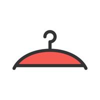 Hanger Filled Line Icon vector