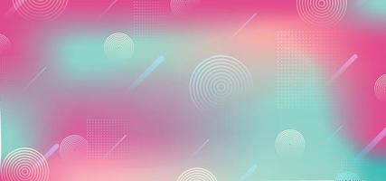 Gradient background with abstract holographic colors shape. Vector illustration eps 10. Soft pastel colors elegant design with modern futuristic