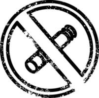 no smoking icon vector
