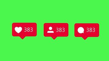 Ig Like comment video count in bubble speech