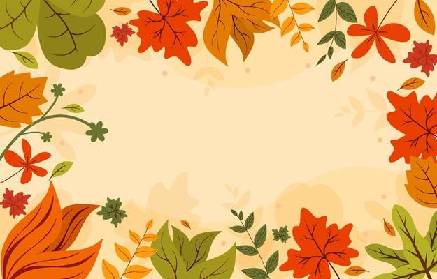 Fall Floral Background