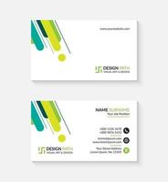 Modern Professional Business Card Template Design with Logo or Icon for Your Business vector