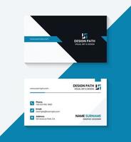 Creative Business Card Template Design vector