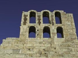 The city of Athens in greece photo