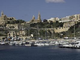 the island of gozo on the mediterranean sea photo