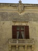 the old city of Mdina on malta photo