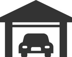 garage icon vector illustration .