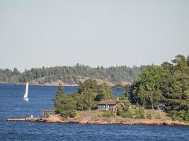 Stockholm and the baltic sea in sweden photo