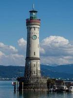 the city of Lindau at the lake constance photo