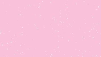 Sparks loop animation pink color pastel background video