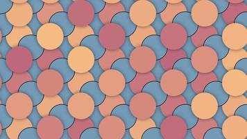 Geometric background dots loop effect free video