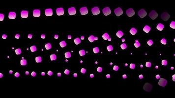 animação de loop de forma geométrica de cor gradiente video