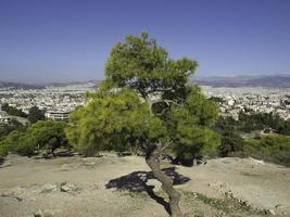 la ciudad de atenas en grecia foto