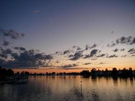 the city of Lindau at the lake constance photo