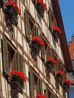 Meersburg at the lake constance in germany photo