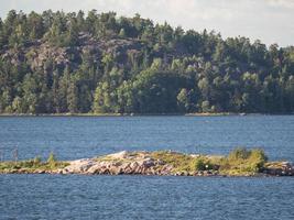 Stockholm and the baltic sea in sweden photo