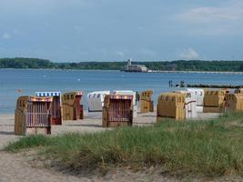 the city of Eckernfoerde at the baltic sea photo