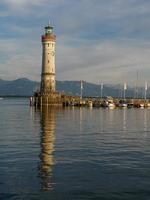 la ciudad de eckernfoerde en el mar báltico foto