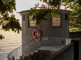 lindau at the lake constance in germany photo