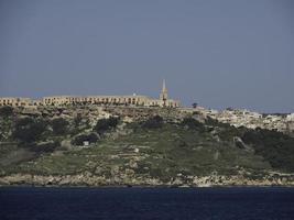 the island of gozo on the mediterranean sea photo