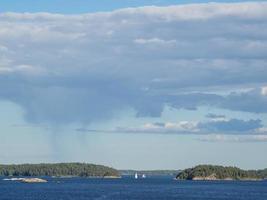 Stockholm and the baltic sea in sweden photo