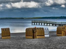 the city of Eckernfoerde at the baltic sea photo