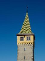 the city of Lindau at the lake constance photo