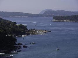 la ciudad de dubrovnik en croacia foto