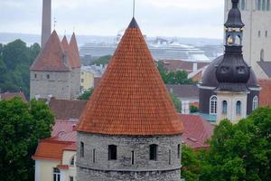 Tallinn city in estonia photo