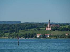 Meersburg at the lake constance in germany photo