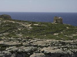 the island of gozo on the mediterranean sea photo