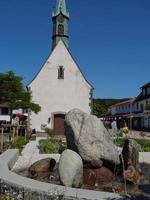 Meersburg at the lake constance in germany photo