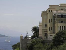 monaco at the mediterranean sea photo