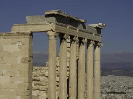 la ciudad de atenas en grecia foto