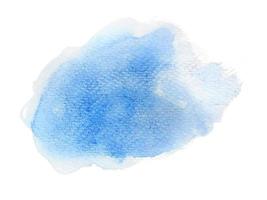 Abstract watercolor hand paint texture, isolated on white background photo