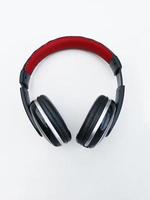 Headphones on white background photo