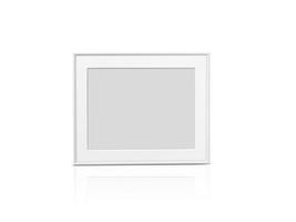 white photo frames Isolated on White Background