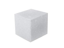 Styrofoam padding for product on white background photo