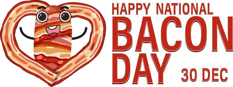 International Bacon Day Banner Template