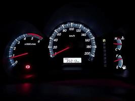 speedometer of a car photo