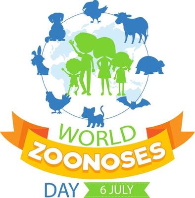 World zoonoses day banner design