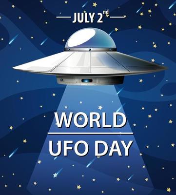 World UFO Day Poster Banner